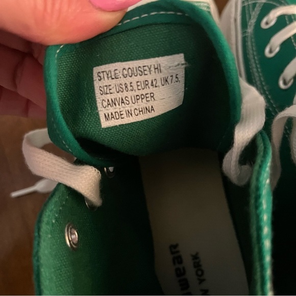 Rocawear Men's Cousey Canvas High Top Navy Sneakers Size 8.5 . New, never worn - Picture 13 of 14